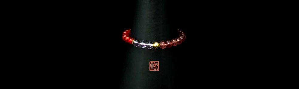 Wearable Feng Shui crystal bracelet with Amethyst for Self-worth and Confidence- JING Balance
