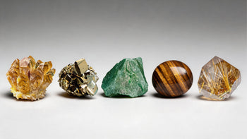 Citrine, Pyrite, Green Aventurine, Tiger’s Eye & Golden Rutilated Quartz: Which Money Crystal Do You Need - JING Balance