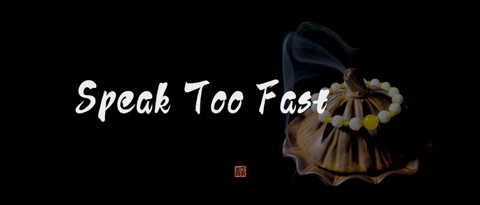 Why Do I Speak Too Fast and Regret It Right After? - JING Balance