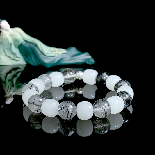 Quiet Boundary | Crystal Bracelet for Absorbing Other People’s Emotions
