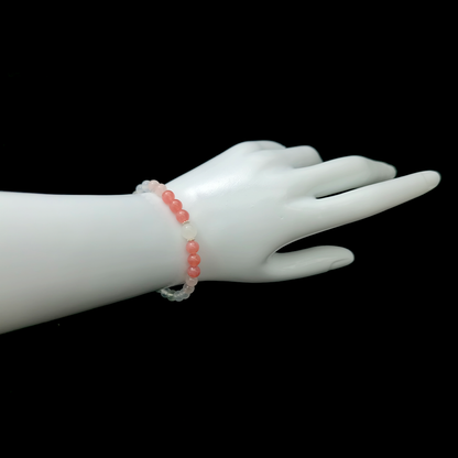 Tranquil Flame bracelet worn on wrist ¨C handcrafted Feng Shui jewelry for Sleep & Recovery.